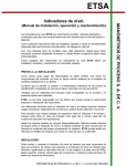 Descargar Manual Indicadores de Nivel