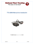 TTU-2800 Manual de instalación