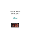 Manual de Instalación SiGeT
