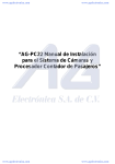 “AG-PC22 Manual de Instalación para el Sistema de Cámaras y