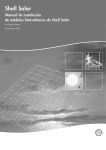 Manual de instalación de módulos fotovoltaicos de Shell Solar