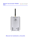 PCS200 - Módulo Comunicador: Manual de Instalación y