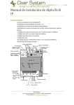 Manual de instalación de AlphaTech IP