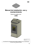 Manual de instalación, uso y mantenimiento