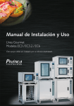 Manual de Instalación y Uso Línea Gourmet Modelos EC3