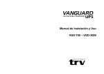 Manual de Instalación y Uso VGD-700 – VGD-3000