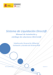 Sistema de Liquidación Direct@ Manual de instalación y catálogo
