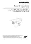 Manual de instrucciones Nº modelo WV-SPW631LT - Psn