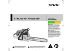 STIHL MS 461 Owners Instruction Manual