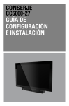 conserje cc5000-27 guía de configuración e instalación