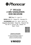 vm103 7” tft/lcd 2 din navigation dvd receiver