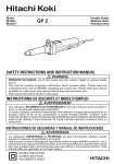 safety instructions and instruction manual instructions de securite et