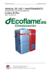 Manual de Instalador Confort Plus 30 KW Ecoflame.es