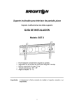 GUÍA DE INSTALACIÓN Modelo: BST-3