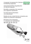 Composite Compressed Air Cylinders for Breathing Apparatus