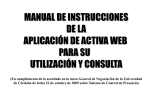 manual de instrucciones de la aplicación de activa web para su