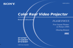 Color Rear Video Projector