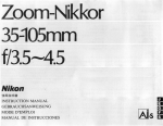 Zoom-Nikkor 35-105mm f/3.5~4.5