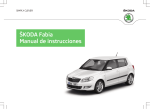 ŠKODA Fabia Manual de instrucciones