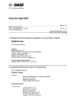 Hoja de seguridad - Western Chemicals