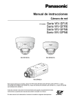 Manual de instrucciones Serie WV-SFR6 Serie WV - Psn