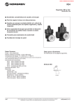 Regulador `Micro Trol` G1/4 a G1 1/4 q Excelentes