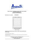 Model WCR5404DZD - Avanti Products