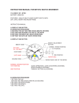 instruction manual for miyota watch movement caliber no