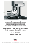 Vorschubgerät / Drive Unit / Unité d`avance Unità traslatrice / Unidad