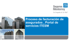 Manual de Instrucciones para facturación de seguros contratados