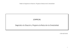 Modelo de Diagnóstico de Situación y Programa de Reducción de