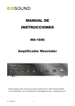 Manual MA-1606_ESP
