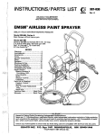 307830A EM590 Airless Paint Sprayer