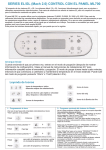 SERIES EL/GL (Mach 2.0) CONTROL CON EL PANEL ML700