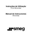 Instruções de Utilização Manual de instrucciones