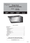 Range Hood OPERATION MANUAL