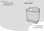 MANUAL DE INSTRUCCIONES LAVADORA DE ROPAS
