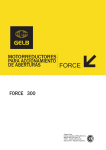 Gelb Force 300 / Manual