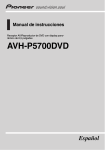 AVH-P5700DVD - Instructions Manuals