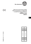 704576 / 02 01 / 2014 Manual de instrucciones original Relé de