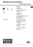 Hotpoint-Ariston MTP 1912 F Fridge Freezer Operating Instructions