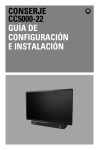 conserje cc5000-22 guía de configuración e instalación