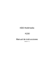 K230 User Manual_Spanish