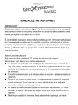 1 MANUAL DE INSTRUCCIONES Introducción