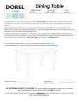 dining table da7139t