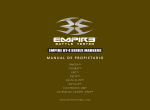 Empire BT-4 MarkersManual_Spanish.indd