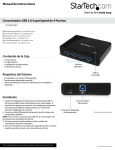 Manual de Instrucciones Contenido de la Caja