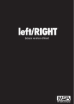 left/RIGHT Instruction manual passive