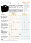 hoja de datos - Abastecedora Grafica