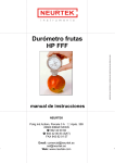 Durómetro frutas HP FFF